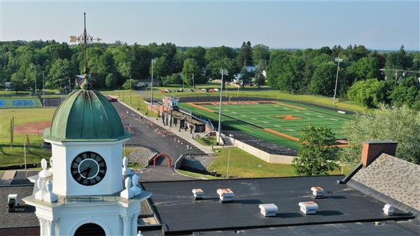 MHS from above, drone photo